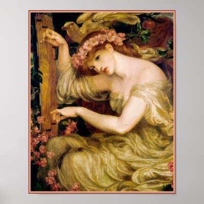 Poster/Print: Rossetti - Sea Spell