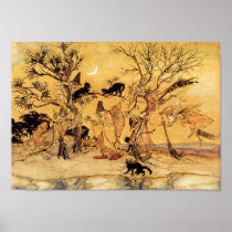 Poster/Print: The Witches Sabbath - Halloween Art