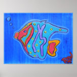 Poster Print-Vibrant Tropical Fish