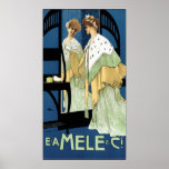 Poster Print: Vintage Advertising Poster for Mele