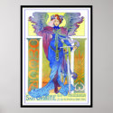 Poster/Print:  Vintage Bicycle - Henri Thiriet