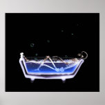 Poster/Print X-Ray Skeleton Bath Original