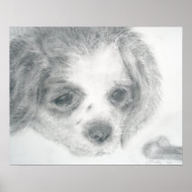 Poster - Puppy with Bone