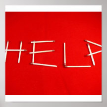Poster-Signs & Symbols-Help