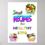 Poster-Smart Recipes for Healthy kids posters