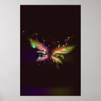 Poster: Space Wings: Vector Art