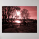 Poster: Sunset Pink Tint posters