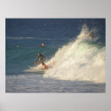 Poster Surfers at Rainbow Bay Australia posters