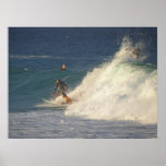Poster Surfers at Rainbow Bay Australia posters