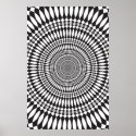 Poster: Vertigo: Black & White Abstract posters