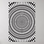 Poster: Vertigo: Black & White Abstract posters