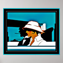 Poster Vintage Advertisement "Redone By Shan"