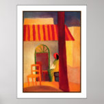Poster Vintage Art August Macke Turkish Cafe 2 posters