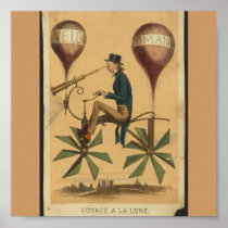 Poster-Vintage Art-Hot Air Balloons 21