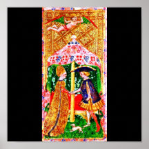 Poster-Vintage Astrology/Divination-Tarot 24