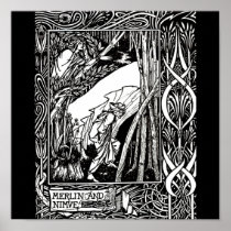 Poster-Vintage Illustration-Aubrey Beardsley 6