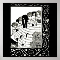 Poster-Vintage Illustration-Aubrey Beardsley 9