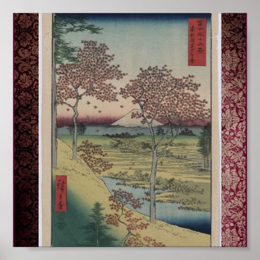 Poster-Vintage Japanese Art-Ando Hiroshige 10