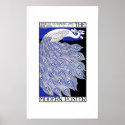 Poster Vintage Peacock The Modern Poster posters