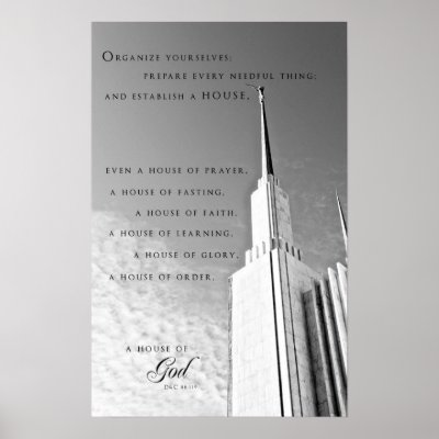 Poster Washington DC LDS Temple 4 by macyrobisonphoto