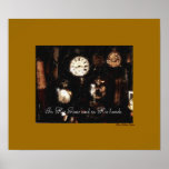 Poster with Clock Collection posters