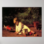 Poster With Thomas Eakins Painting posters