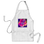 Posterized Flower Aprons