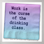 Posters, Art - Curse of the drinking class