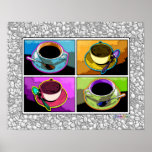 Posters, Prints - Java Addictions Pop Art