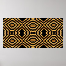 Posters Zizzago Black Gold Exotic