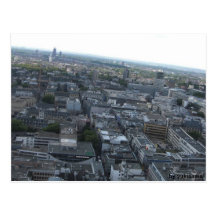 Postkarte - Köln von Oben