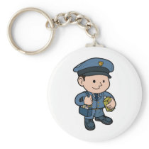 postman or Mail-man Keychain