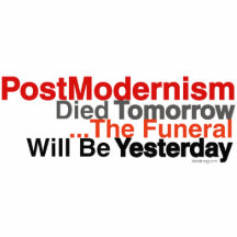 PostModernism Acrylic Desktop Sculpture Cut Out