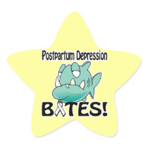 Postpartum Depression BITES Stickers