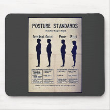 Posture Standards Mouse Pad