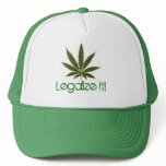 pot-leaf, Legalise It! hats
