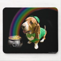 Pot O' Gold Basset Mousepad