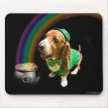 Pot O' Gold Basset Mousepad