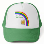Pot O gold FRONT AND BACK designs each Mesh Hats