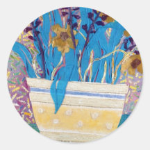 Pot of Blue. Sticker