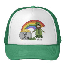 Pot of Gold Leprechaun Trucker Hat
