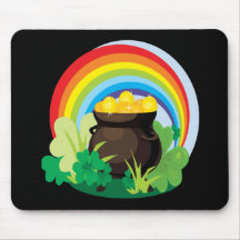 Pot Of Gold Mouse Pads