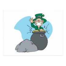 Pot Of Gold Post Card