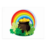 Pot Of Gold Postcard