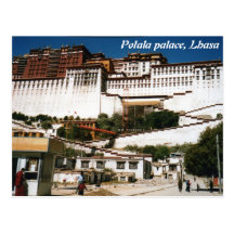 Potala Palace, Lhasa, postcard