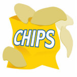 potato chips cut out