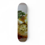 Potato Galettes With Quail Eggs skateboards