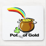 Potbelly of Gold St. Patrick's Day gift mousepads