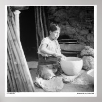 Potter ~ Amatenango del Valle, Chiapas, Mexico Print