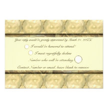 Potter Wasp RSVP Custom Invites